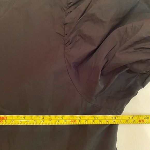 English Factory Women's Poplin Corsage Mini Dress, Black Size Medium NWT - Picture 12 of 16